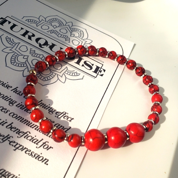Protection Bracelet Jewelry - 🔥 BRACELET red Turquoise bracelet